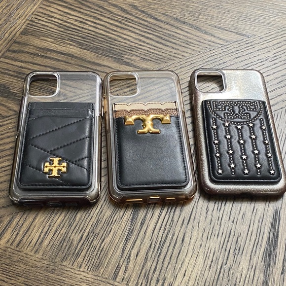 Tory Burch Other - Tory Burch card holder phone case Trio